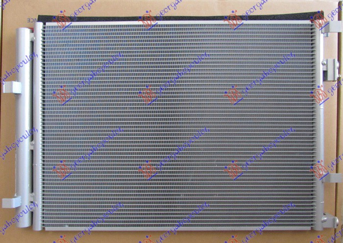 Radiator i kondicionerit 1.0 T-GDi benzinë - 1.4 CRDi dizel (480x380x16)