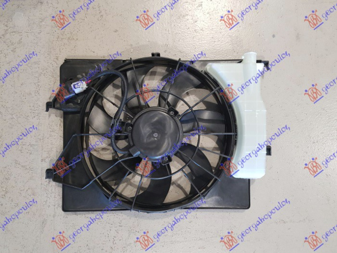 Ventilator komplet (i vetëm) 1.2-1.4 benzinë (390mm) (3 pinë)