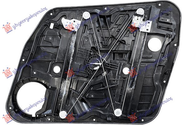 Ngritës/rregullator për dritaren e përparme elektrik (pa motor) (me panel/mbajtës)