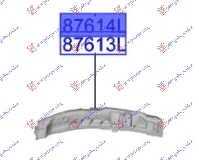 drita pulsuese në pasqyrë LED (Origjinal)
