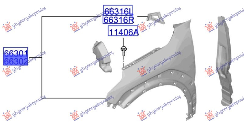 krahu e përparme (Origjinal)