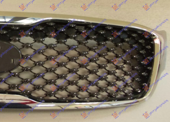 Maskë pvc/grilë me shirit krom (sx)