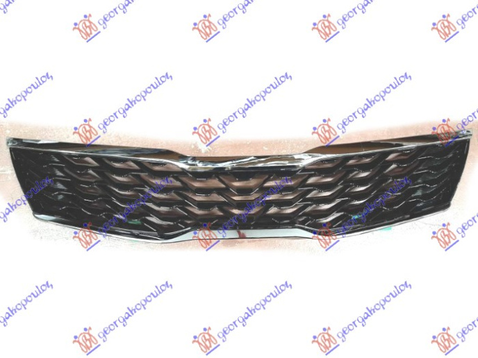 Maskë pvc/grilë GT-LINE (me ngjyrë të zezë me me shkëlqim)