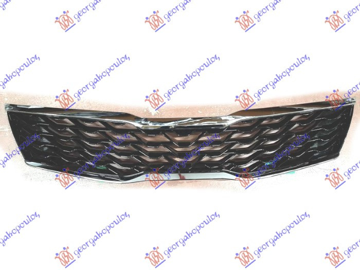 Maskë pvc/grilë GT-LINE (me ngjyrë të zezë me me shkëlqim)