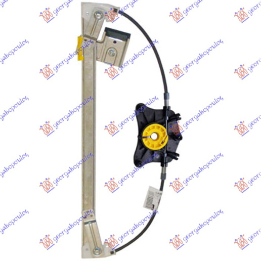 Ngritës/rregullator për dritaren e pasme elektrik (pa motor)