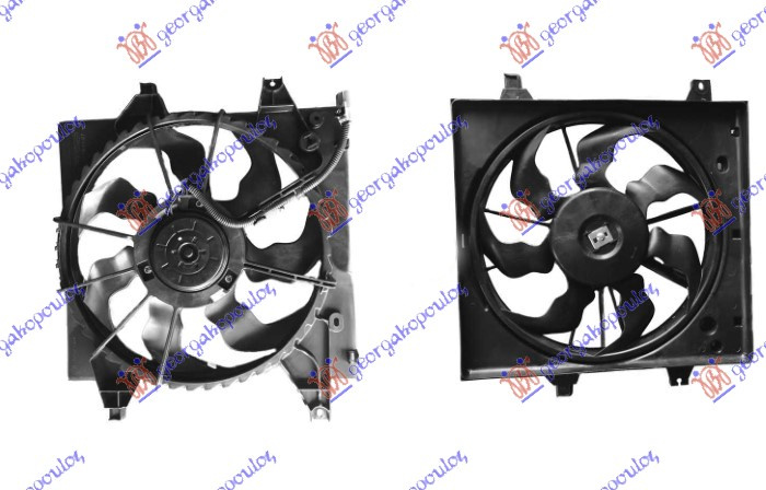 Ventilator komplet 1.0 benzinë