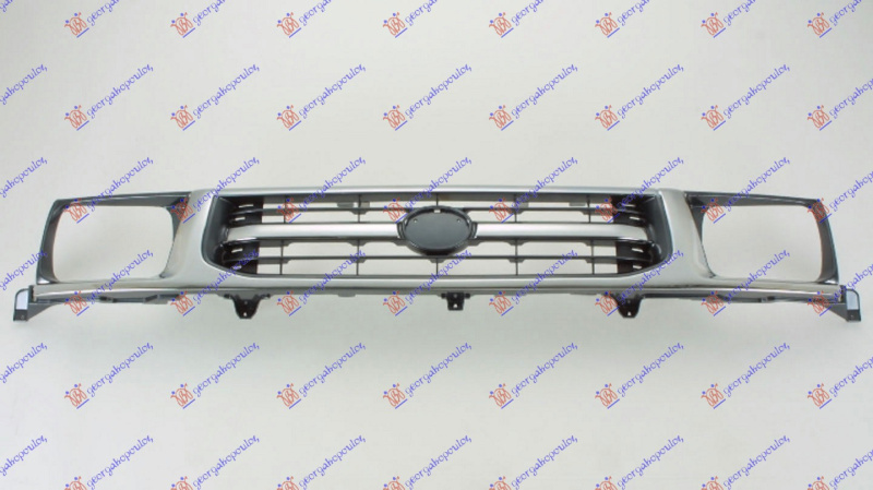 Maskë pvc/grilë krom
