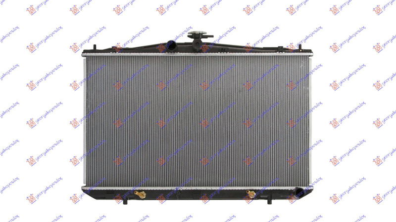 Radiator për motor (Rx450) 3.5i-24Vhibrid (78x45) (marsh manual/automatik)