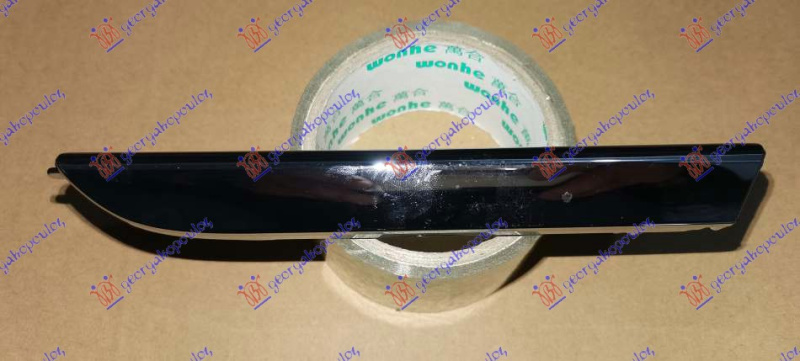 ShiritMaskë pvc/grila e poshtëm, krom