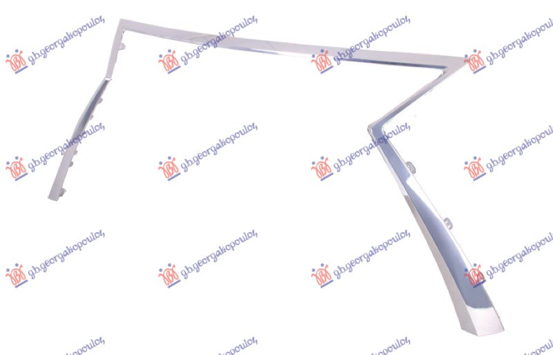 Kornizë për Maskë pvc e argjendtë