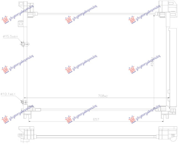 Radiator i kondicionerit 2,0 benzinë (708x458)