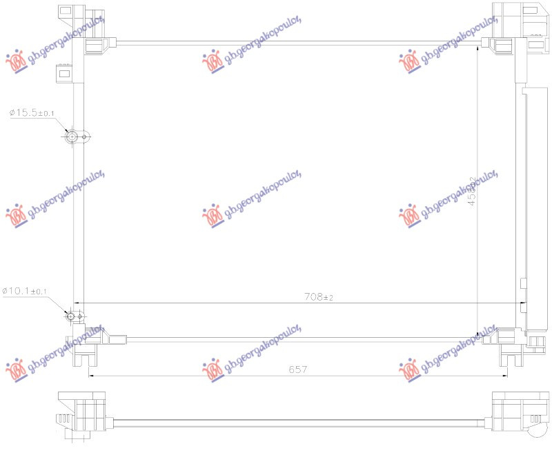Radiator i kondicionerit 2,0 benzinë (708x458)