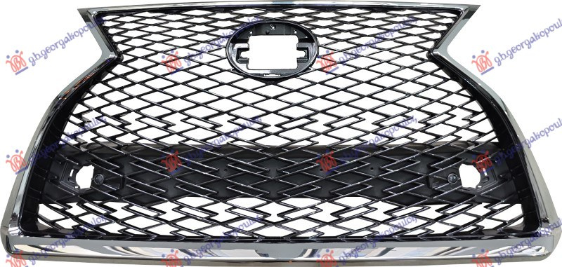 Maskë pvc/grilë krom (me hapje për sensor parkimi) (F SPORT)