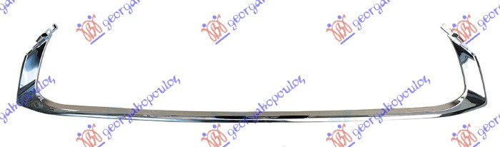 ShiritMaskë pvc/grila e sipërme, krom