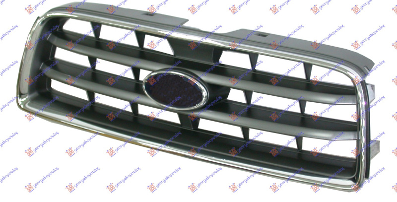 Maskë pvc/grilë -06 (krom/gri)