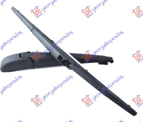Larës dritaresh i pasëm me krah dhe teh 310mm