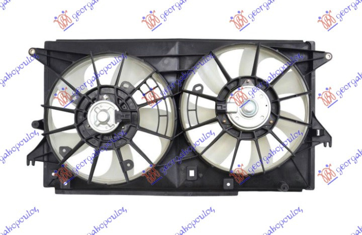 Ventilator komplet dopio 1.8-2.0 benzinë