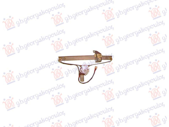 Ngritës/rregullator për dritaren e përparme elektrik