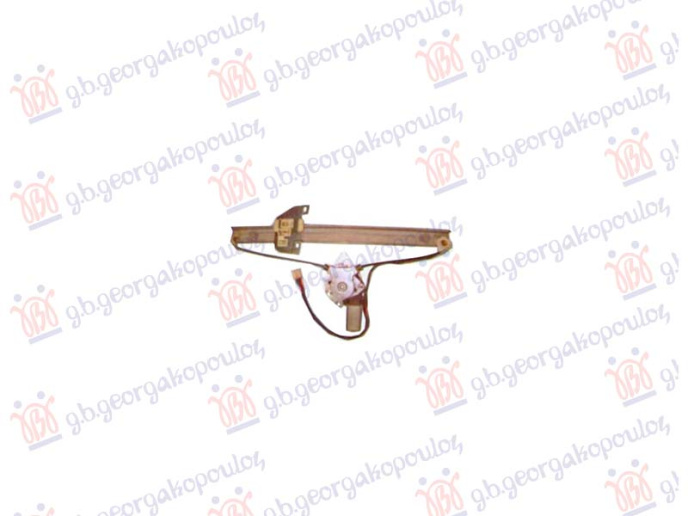 Ngritës/rregullator për dritaren e përparme elektrik