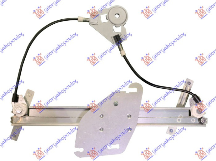 Ngritës/rregullator për dritaren e përparme elektrik (pa motor)