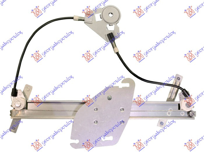 Ngritës/rregullator për dritaren e përparme elektrik (pa motor)