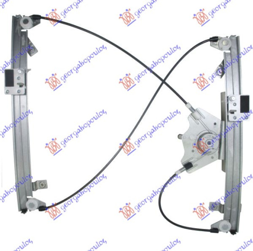 Ngritës/rregullator për dritaren e përparme elektrik (pa motor)