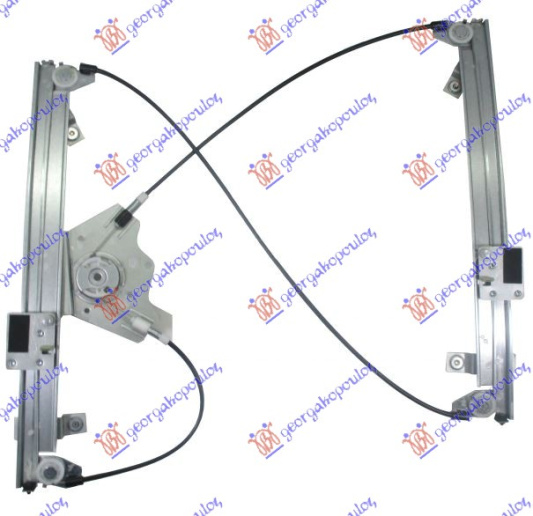 Ngritës/rregullator për dritaren e përparme elektrik (pa motor)