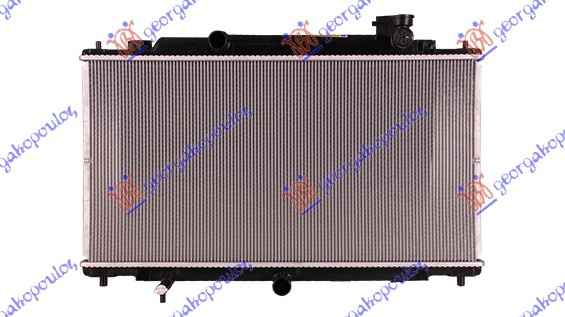Radiator për motor 2.0-2.5 16v benzinë (marsh manual/automatik) (375x735x16)