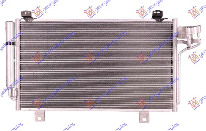 Radiator i kondicionerit 2.2 D dizel (640x370x16)