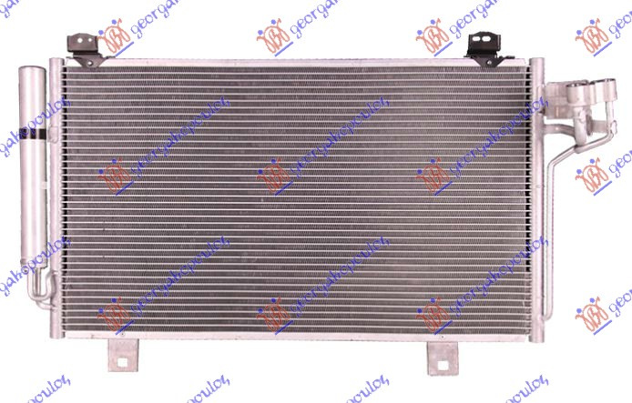 Radiator i kondicionerit 2.2 D dizel (640x370x16)