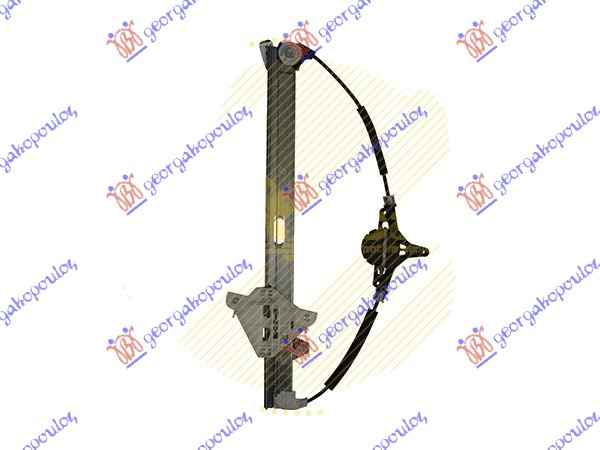 Ngritës/rregullator për dritaren e përparme elektrik (pa motor) (А cilësi)