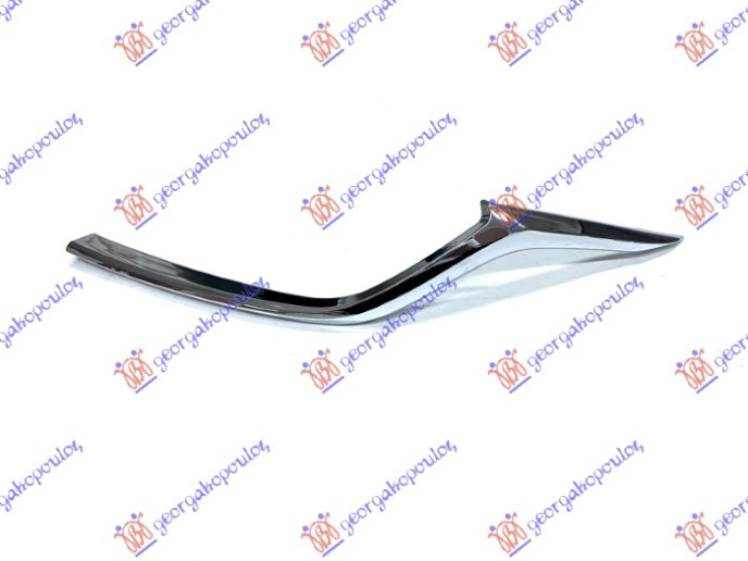 ShiritMaskë pvc/grila e poshtëm, krom