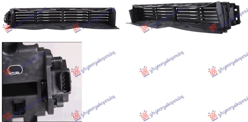 Thithës ajri radiator për motor
