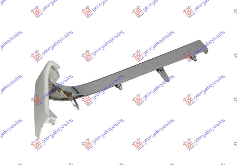 ShiritMaskë pvc/grilë krom