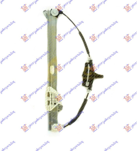 Ngritës/rregullator për dritaren e përparme elektrik (pa motor) (А cilësi)