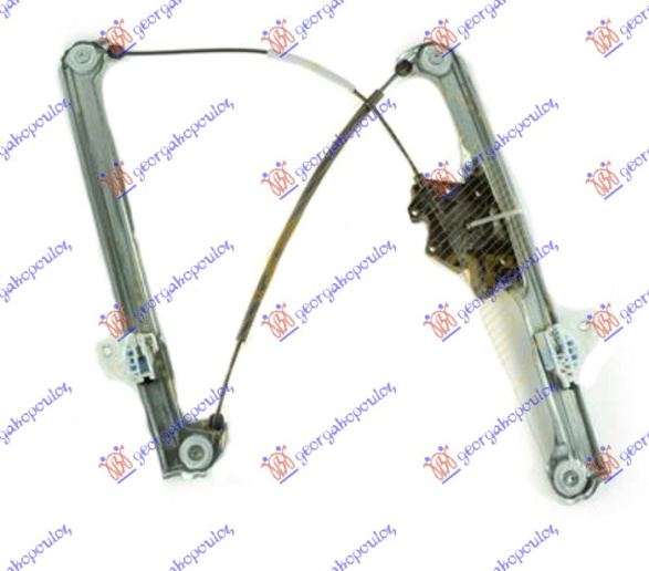 Ngritës/rregullator për dritaren e përparme elektrik (pa motor) (А cilësi)