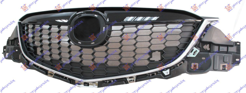 Maskë pvc/grilë me shirit krom -15
