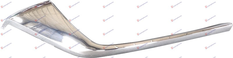 ShiritMaskë pvc/grila e poshtëm, krom