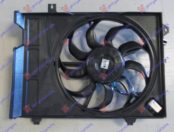 Ventilator për radiator me motor 1.6 me/pa kondicioner (33cm)