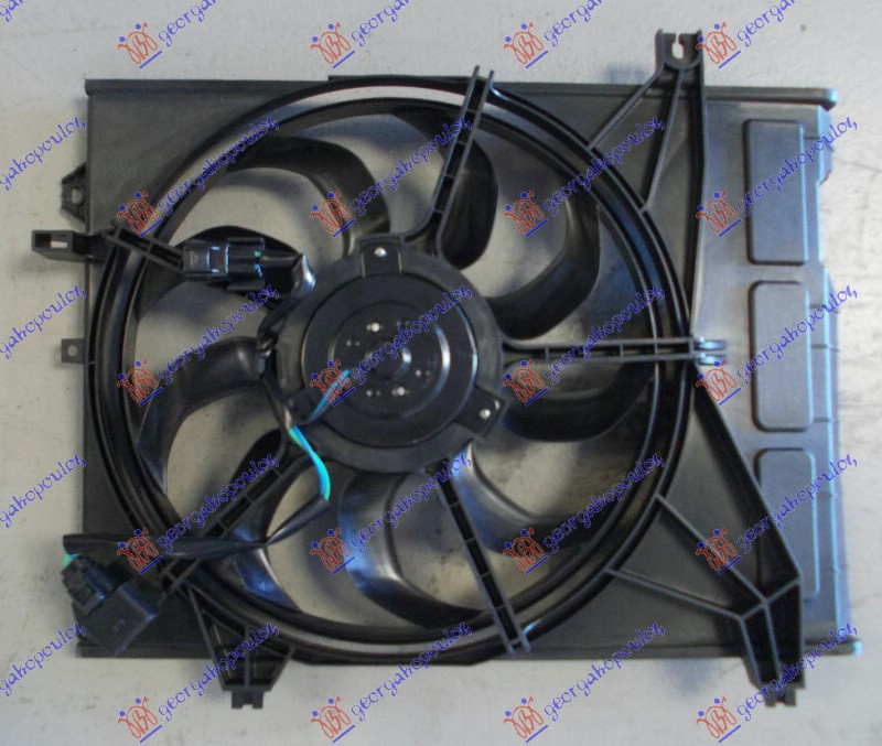 Ventilator për radiator me motor 1.6 me/pa kondicioner (33cm)