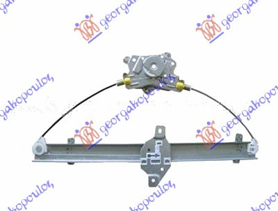 Ngritës/rregullator për dritaren e përparme elektrik 5 dyer (pa motor) 5 dyer