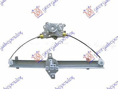 Ngritës/rregullator për dritaren e përparme elektrik 5 dyer (pa motor) 5 dyer