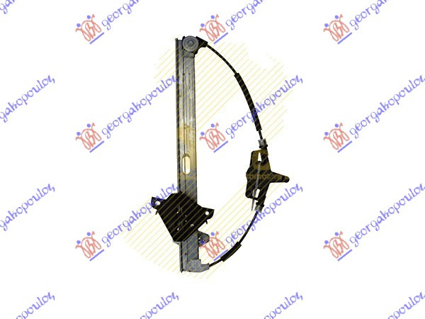Ngritës/rregullator për dritaren e përparme elektrik (pa motor) (А cilësi)
