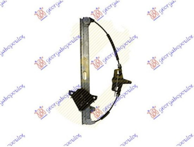 Ngritës/rregullator për dritaren e përparme elektrik (pa motor)
