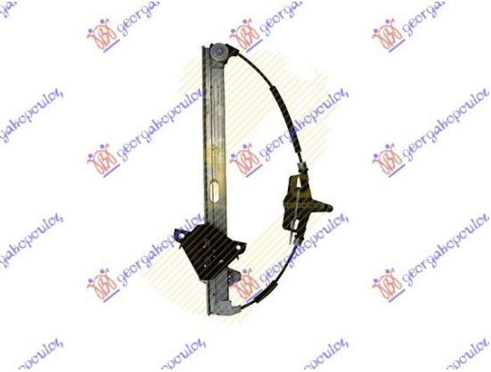 Ngritës/rregullator për dritaren e përparme elektrik (pa motor)