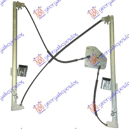 Ngritës/rregullator për dritaren e përparme elektrik (pa motor) (А cilësi)