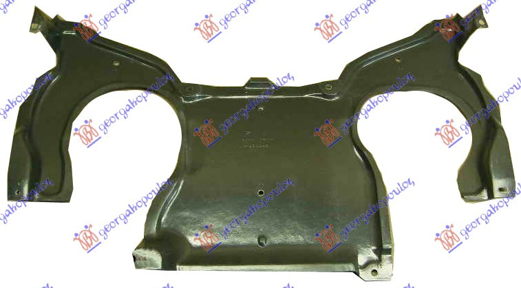 Mbrojtje/kapak nën motor (pjesa e pasme)