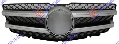 Maskë pvc/grilë krom/e argjendtë-me ngjyrë të zezë (off road/AMG-LINE)