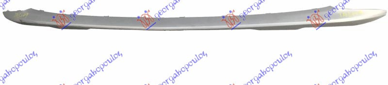 Shirit për spoiler për parakolpin e përparmë i argjendtë