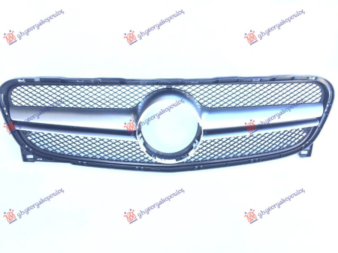 Maskë pvc/grilë komplet (AMG) (me shirit të argjendtë)